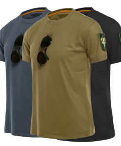 Men's Summer Training Suit Set with Quick-Dry Fabric for Physical Fitness - Model: 645117074283
