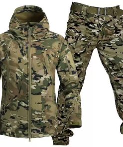Outdoor Hunting Jacket for Cold Weather with Fleece Lining - Model: 685166692883