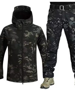 Alternative view of Outdoor Hunting Jacket for Cold Weather with Fleece Lining - Model: 685166692883