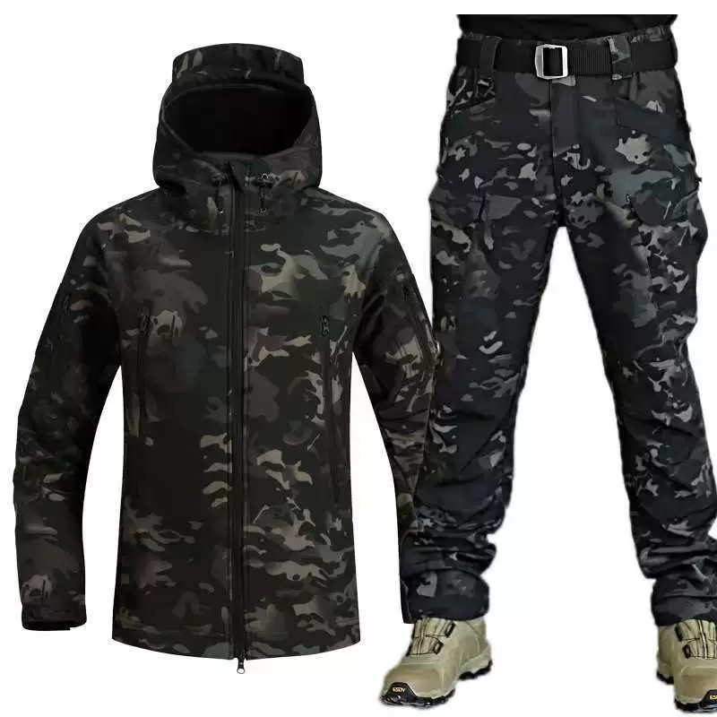 Outdoor Hunting Jacket for Cold Weather with Fleece Lining - Model: 685166692883 - 图片 2