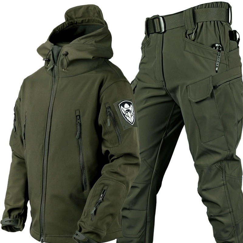 Outdoor Hunting Jacket for Cold Weather with Fleece Lining - Model: 685166692883 - 图片 8