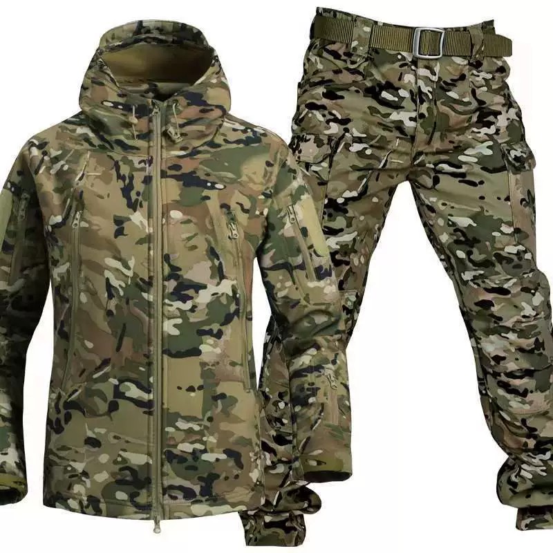 Outdoor Hunting Jacket for Cold Weather with Fleece Lining - Model: 685166692883 - 图片 10