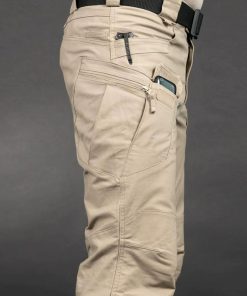 Alternative view of IX7 Tactical Pants for Outdoor Training Hiking with Reinforced Knees - Model: 672207656752