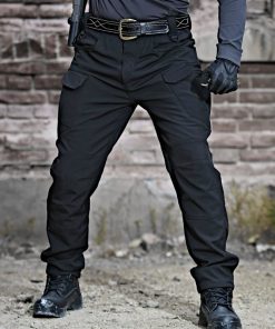 Tactical Cargo Pants for Men with Fleece Lining for Cold Weather - Model: 670279641515