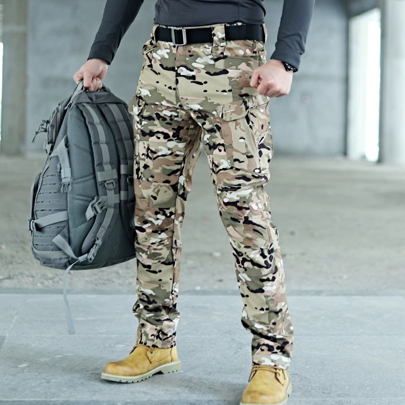 Tactical Cargo Pants for Men with Fleece Lining for Cold Weather - Model: 670279641515 - 图片 3