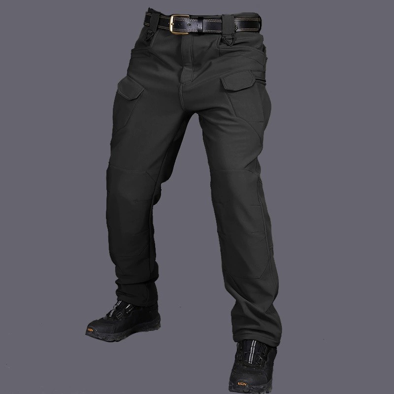 Tactical Cargo Pants for Men with Fleece Lining for Cold Weather - Model: 670279641515 - 图片 7