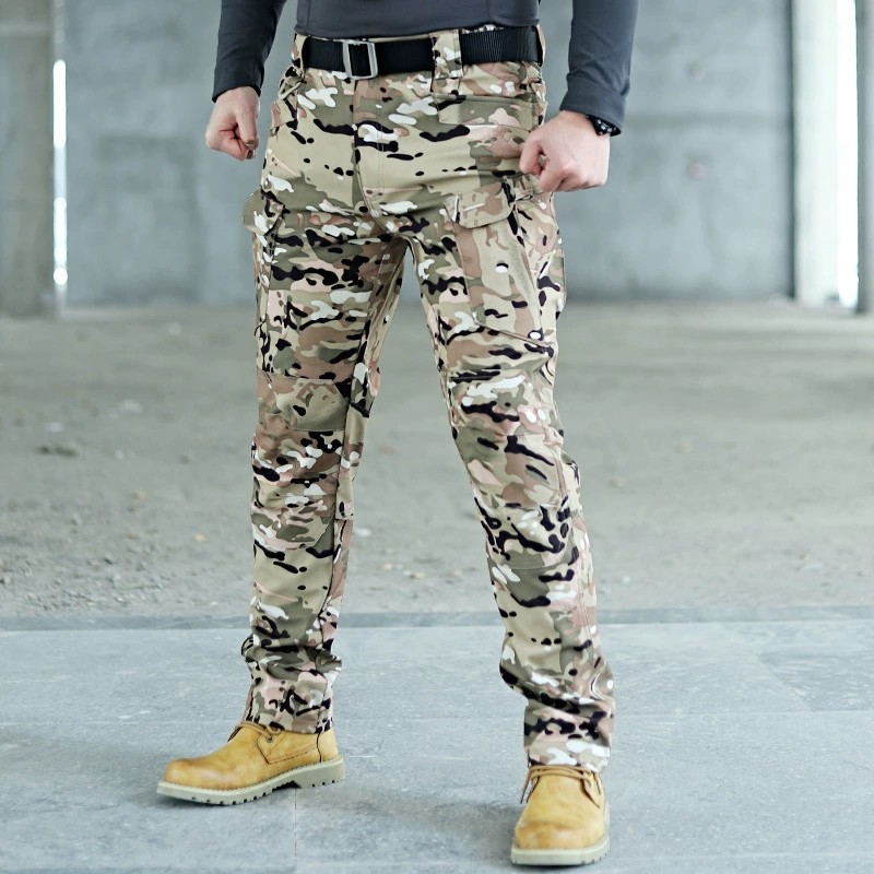 Tactical Cargo Pants for Men with Fleece Lining for Cold Weather - Model: 670279641515 - 图片 10