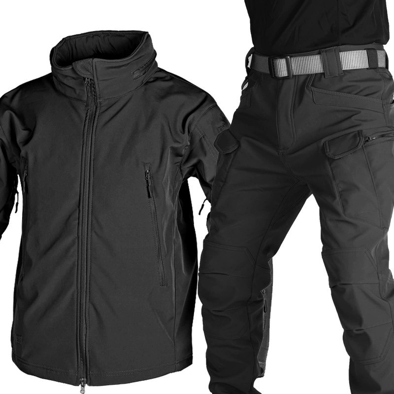 Tactical Outerwear Set for Autumn Winter Mountaineering with Multi-pocket - Model: 805709605737 - 图片 3