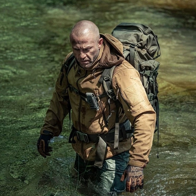 Tactical Outerwear Set for Autumn Winter Mountaineering with Multi-pocket - Model: 805709605737 - 图片 5