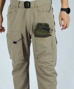 Alternative view of Tactical Pants Men with Multi-Pockets for Outdoor Training Hiking - Model: 1026124020599