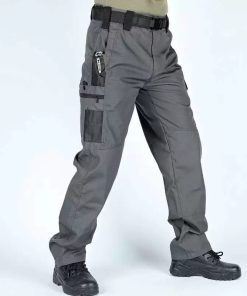 Combat Training Pants with Multi-Pockets for Outdoor Hiking and Work - Model: 853598880527