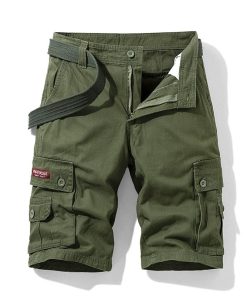 Alternative view of Men's Cargo Shorts with 6 Pockets for Travel and Outdoor Work - Model: 717226111818