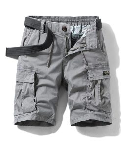 Men's Cargo Shorts with 6 Pockets for Travel Hiking - Model: 719903281524