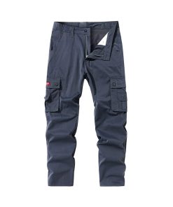 Men's Cargo Pants for Outdoor Hiking with Multi-Pockets - Model: 742260633480