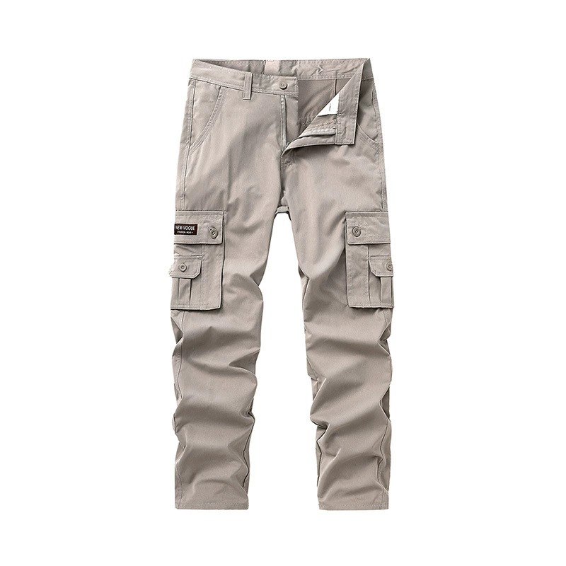 Men's Cargo Pants for Outdoor Hiking with Multi-Pockets - Model: 742260633480 - 图片 2