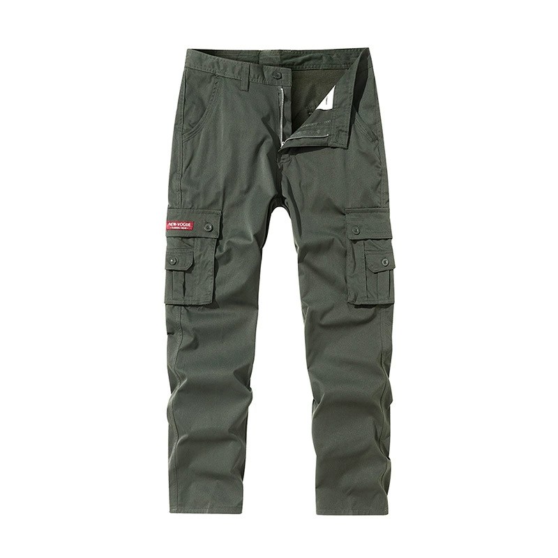 Men's Cargo Pants for Outdoor Hiking with Multi-Pockets - Model: 742260633480 - 图片 10