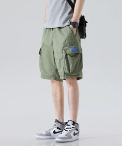 Alternative view of Men's Cargo Shorts for Outdoor Sports with Multi-Pockets - Model: 721933776730