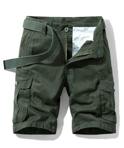 Alternative view of Men's Loose Cotton Shorts for Sports and Casual Wear - Model: 863408910707