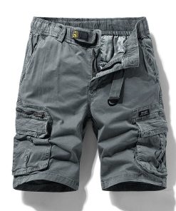 Men's Cargo Shorts for Summer Outdoor Hiking with Multi-Pockets - Model: 721868095846