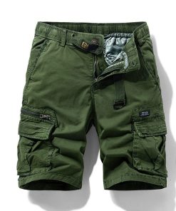 Alternative view of Men's Cargo Shorts for Summer Outdoor Hiking with Multi-Pockets - Model: 721868095846