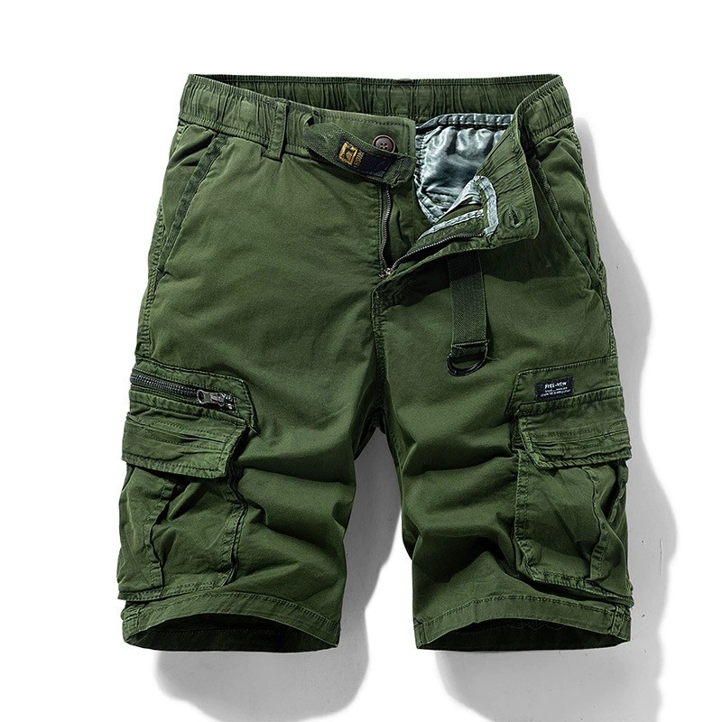 Men's Cargo Shorts for Summer Outdoor Hiking with Multi-Pockets - Model: 721868095846 - 图片 2