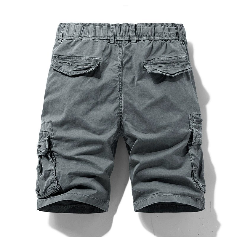 Men's Cargo Shorts for Summer Outdoor Hiking with Multi-Pockets - Model: 721868095846 - 图片 5