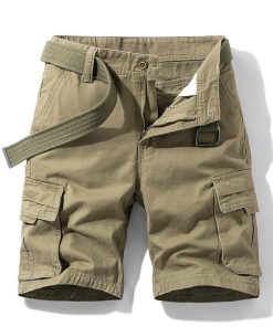 Men's Multi-Pocket Cargo Shorts for Summer Hiking & Travel - Model: 716598336597
