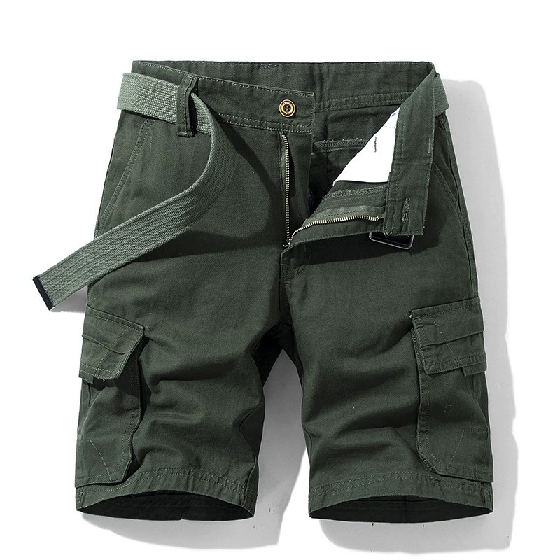Men's Multi-Pocket Cargo Shorts for Summer Hiking & Travel - Model: 716598336597 - 图片 4