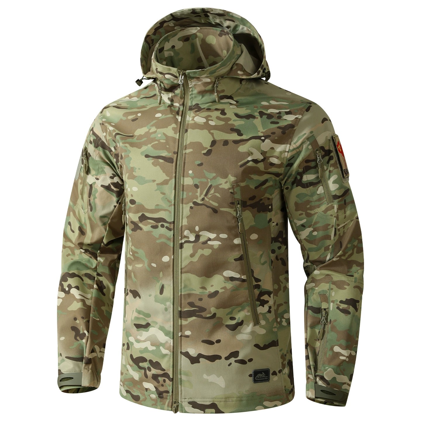 Men's Tactical Hiking Suit with Windbreaker for Outdoor Training - Model: 1025470633066 - 图片 5