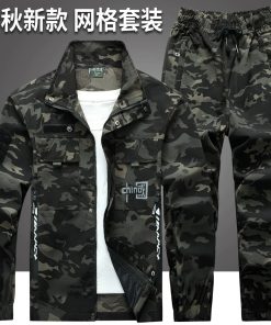 Alternative view of Outdoor Construction Workwear Jacket with Abrasion-Resistant Fabric for Men - Model: 925388994110