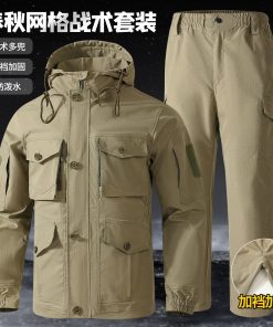 Men's Camouflage Jacket for Outdoor Work with Multi-Pockets - Model: 1027356792072