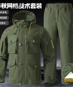 Alternative view of Men's Camouflage Jacket for Outdoor Work with Multi-Pockets - Model: 1027356792072