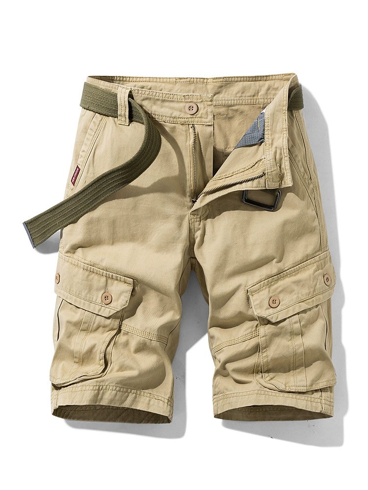 Men's Cargo Shorts for Summer Hiking with Utility Pockets - Model: 639421722361 - 图片 6