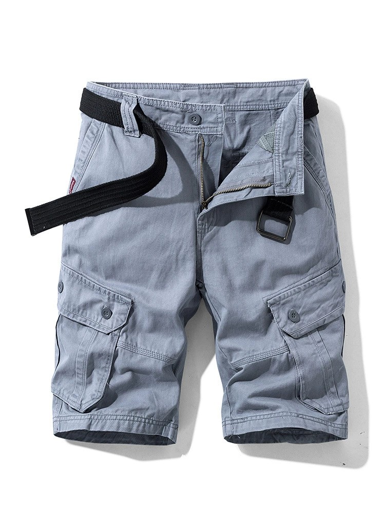 Men's Cargo Shorts for Summer Hiking with Utility Pockets - Model: 639421722361 - 图片 7