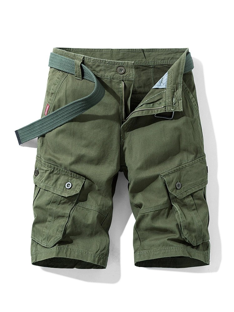 Men's Cargo Shorts for Summer Hiking with Utility Pockets - Model: 639421722361 - 图片 8