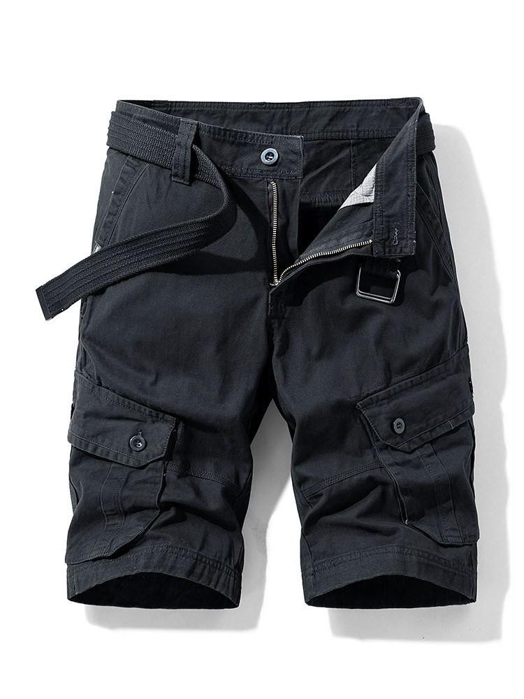 Men's Cargo Shorts for Summer Hiking with Utility Pockets - Model: 639421722361 - 图片 9