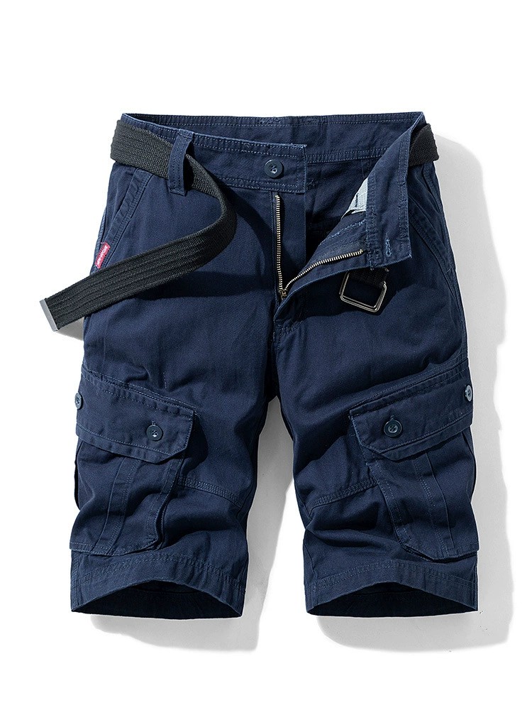 Men's Cargo Shorts for Summer Hiking with Utility Pockets - Model: 639421722361 - 图片 10
