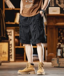 Alternative view of Men's Casual Retro Shorts for Summer Work and Outdoor - Model: 797132237762