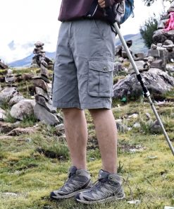 Alternative view of Men's Cargo Shorts for Outdoor Hiking with Multi-Pockets - Model: 729614472408