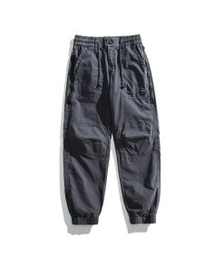 Men's Loose Hiking Pants with Multiple Pockets for Outdoor - Model: 783520870513