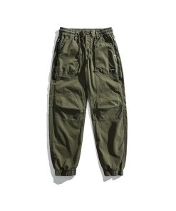 Alternative view of Men's Loose Hiking Pants with Multiple Pockets for Outdoor - Model: 783520870513