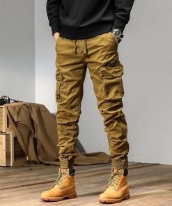 Men's Cargo Pants for Outdoor Work and Casual Wear - Model: 728916946409