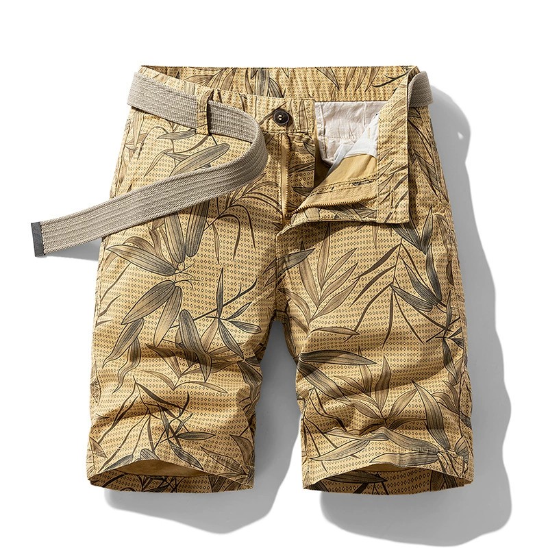 Men's Cargo Shorts for Outdoor Hiking and Streetwear with Durable Fabric - Model: 785103641553 - 图片 3