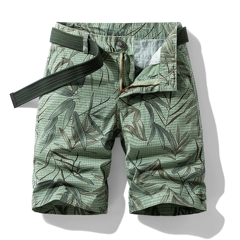 Men's Cargo Shorts for Outdoor Hiking and Streetwear with Durable Fabric - Model: 785103641553 - 图片 4