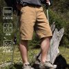 Men's Loose Fit Cargo Shorts for Summer Casual Wear - Model: 639687019708