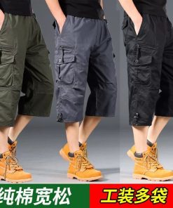 Men's Casual Straight-Leg Pants for Outdoor Sports - Model: 790596700458