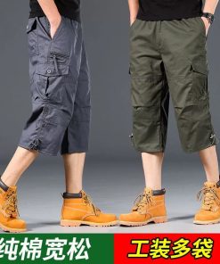 Alternative view of Men's Casual Straight-Leg Pants for Outdoor Sports - Model: 790596700458
