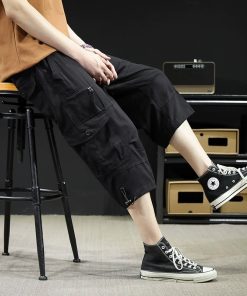 Alternative view of Men's Casual Cargo Pants for Summer Outdoor Sports - Model: 773597327554
