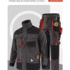 Protective Work Suit for Industrial Use with Large Pockets - Model: 932905850463