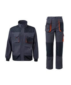 Alternative view of Protective Work Suit for Industrial Use with Large Pockets - Model: 932905850463